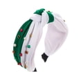 thumbnail image 4 of Diadema Navideña jinwen Con Foto para el pelo Color verde y verde, 4 of 8