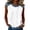BBD53-White, variant on Lumtrix Sleeveless Tops For Women Dressy Summer Print Faux Denim Patchwork Tank Top Crewneck Loose Fit Tunics Blouses Vacation ShirtsKhaki 3XL