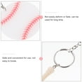 thumbnail image 2 of Raindrops  18 Pcs Backpack Baseball Keychain Acrylic Blank Softball Stick Pendant Miss, 2 of 8