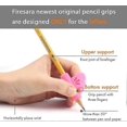thumbnail image 2 of 3 Pack Left-Handed Pencil Grips, Correction Writing Aid Grip For Handwriting Needs Preschoolers And Adult, 2 of 5