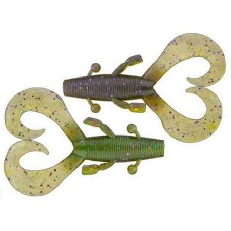 Yamamoto Baits Cowboy Creature Bait 7 4in Smoke-Purple Blue-Blue YAM-136-07-