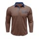 thumbnail image 4 of Blusa y camisa de manga larga con cuello vuelto para hombre, estilo casual, con bloques de color, de poliéster y manga larga., 4 of 7