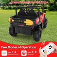 thumbnail image 3 of 24V Kids Ride On Car with Remote Control Battery Powered 4 Wheeler 2x2/4x4 Motorized Ride On UTV Ride On Toys for Boys Girls, EVA Tires Wheels, 3 of 8