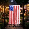 thumbnail image 4 of Outdor Illuminated Flagpole Banner With Built In LED Lights For Outdoor Display Heavy Duty Wind Home Garden Commercial Use, 4 of 4