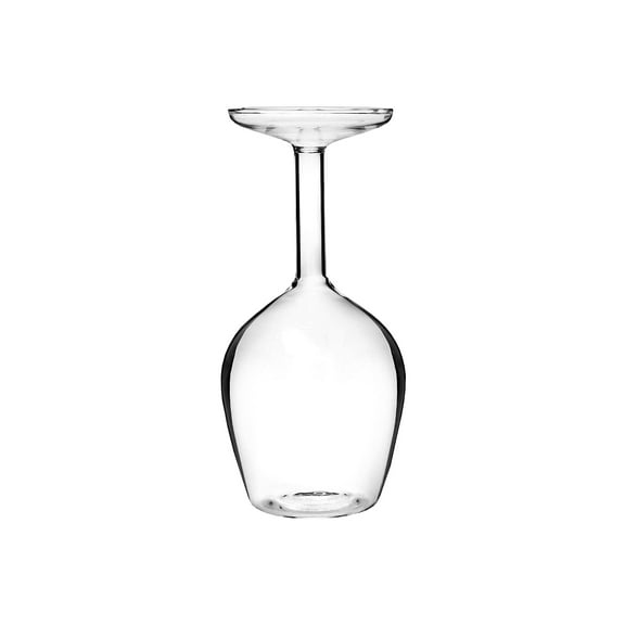 AddLiquid Upside Down Wine Glass - Regular 375 ml Capacity Stemware