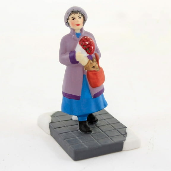 Department 56 Christmas in The City A Woman's Best Friend, Village Figure, 1.97 Inch, Multicolor