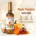 thumbnail image 2 of Matteo's Sugar Free Coffee Flavoring Syrup, Maple Pumpkin, 2 of 5