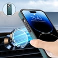 thumbnail image 4 of Dteck Phone Case for iPhone 15, Strong Magnet Compatible with Mag-Safe Accessory, Shockproof Vintage PU Leather Women Girs Non-Slip Grip Protective Cover, Blue, 4 of 4