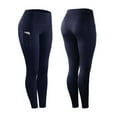 thumbnail image 5 of Multi Color Patchwork Pockets, High Waist, High Stretch Sports Running Yoga Pants, 5 of 11