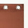 thumbnail image 5 of Sun Zero Oslo Extreme 100% Blackout Grommet Curtain Panel, 52"x95", Terracotta, 1-Piece Single Panel, 5 of 10