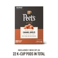 thumbnail image 3 of Peet's Coffee Caramel Brulee Flavored Premium Light Roast Keurig K-Cup Coffee Pods, 22 Count, 3 of 10
