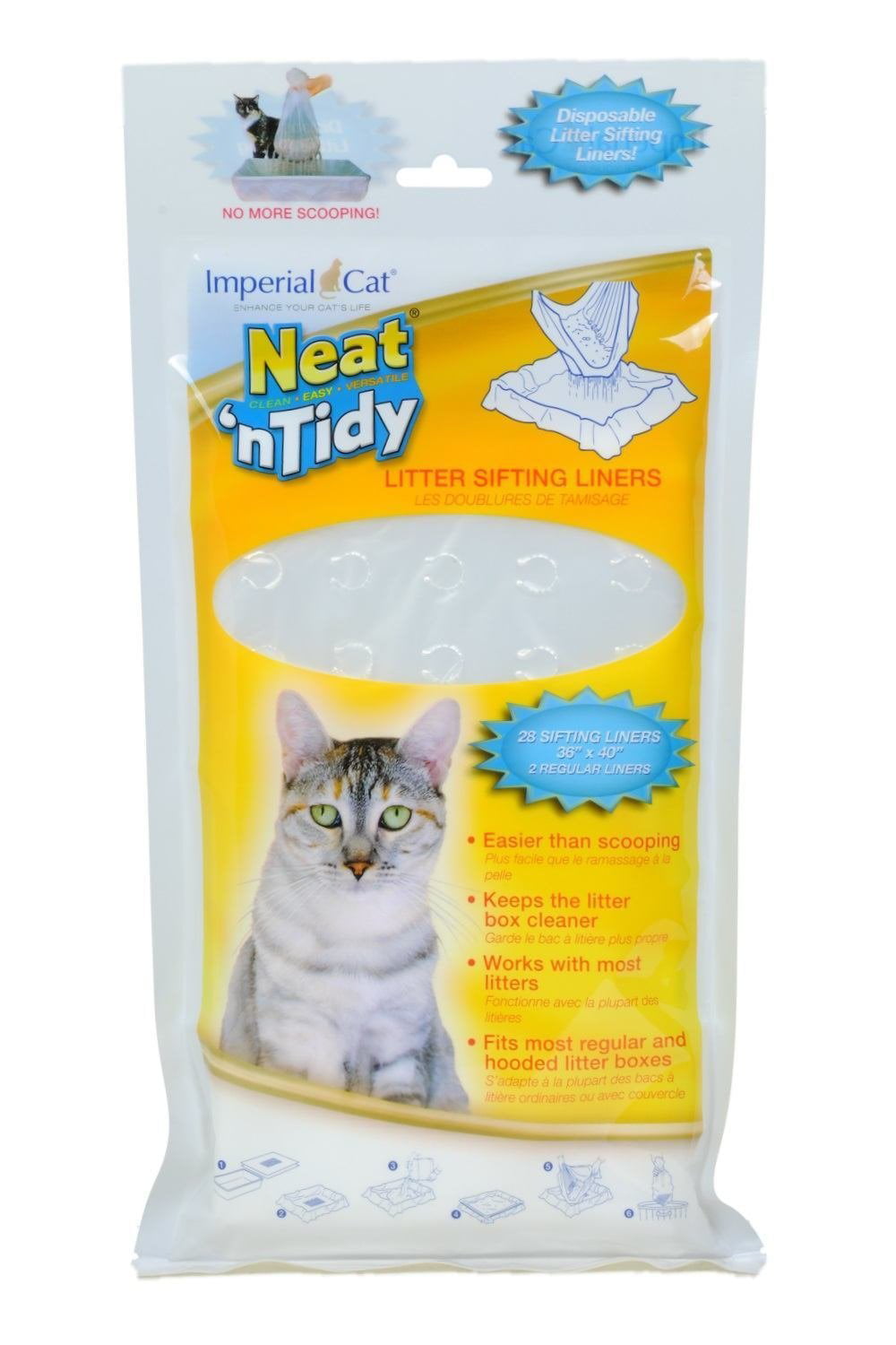 Neat N Tidy Litter Sifting Liners by Imperial Cat, 2 Pack