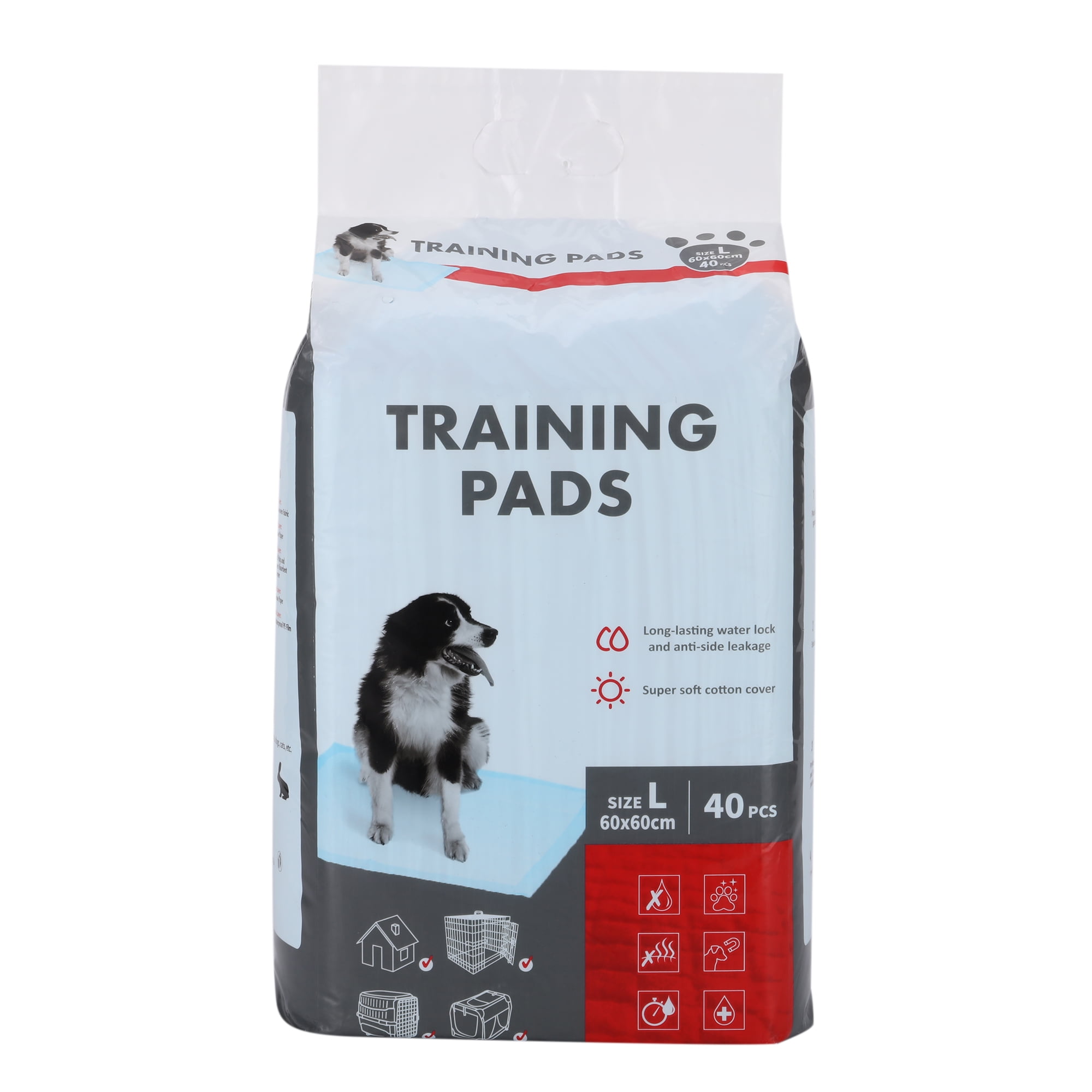 Pet Training Pads Dog Pads Extra Large Pee Pads Absorbent Disposable Leak-Proof 6-Layer Potty Pads for Adult Dogs (23.62*17.71 Inch-50 PCS)