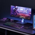 thumbnail image 6 of RaceGT Wired Mechanical Gaming Keyboard, RGB Backlit Computer Keyboard with Wrist Rest, 104 Keys Full Size Membrane Gaming Keyboard Splash-Proof Design Metal Panel for Windows, Mac, PC, Laptop, 6 of 12