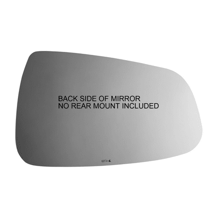 Fits 12-20 Tesla S Left Driver Replacement Mirror Glass Lens Only