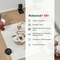 thumbnail image 2 of Roborock® S8+ Robot Vacuum Cleaner - DuoRoller™ Brush, 2 of 17