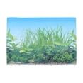 thumbnail image 1 of Background Sticker Adhesive Wallpaper Decorative Pictures Underwater Backdrop Decor for Aquarium Fish Tank (42x30cm H Style), 1 of 7