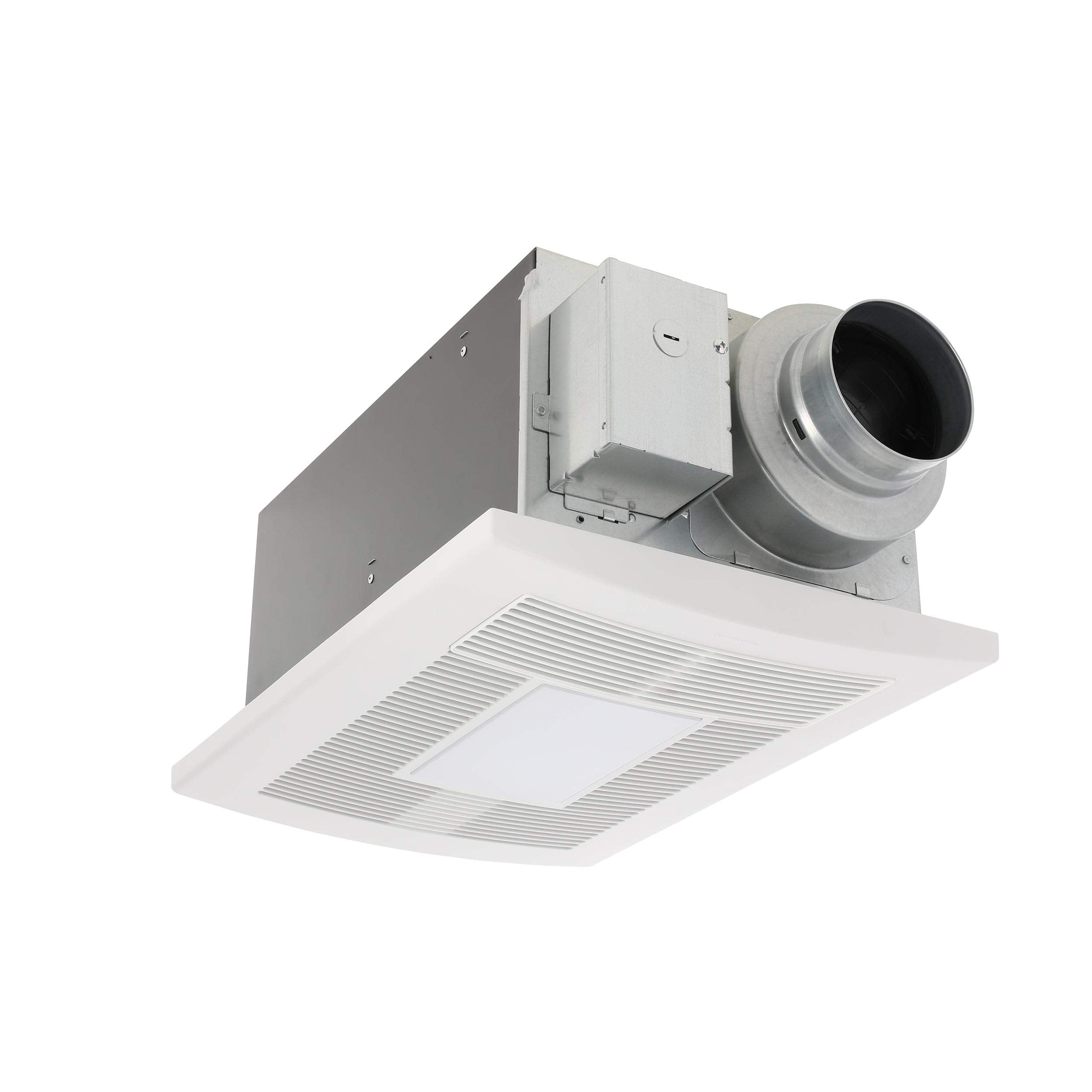 Panasonic WhisperWarm Ceiling Mount Bathroom Exhaust Fan with LED Light & Heater, 50-80-110 CFM, FV-0511VHL1
