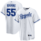 thumbnail image 1 of Camiseta de béisbol clásica de local Cole Ragans de los Kansas City Royals, blanca, con número de estrella bordado-M, 1 of 2