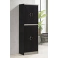 thumbnail image 4 of Hodedah 4-Door Kitchen Pantry with 4-Shelves, Beech, 4 of 8