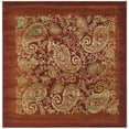 thumbnail image 6 of SAFAVIEH Lyndhurst Julia Traditional Floral Area Rug, Red/Multi, 5'3" x 7'6", 6 of 6