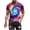 L Multicolor, variant on Mens Shirts Casual Stylish Mens Shirts under $5.00 Men's Casual Sky Printed Round Neck Short Sleeved T-shirt Top