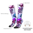 thumbnail image 4 of Hirioo Flying Butterflies for Adult Stockings Breathable Sock Non-Pilling,Contrasting Color Design, 4 of 6