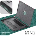 thumbnail image 6 of Case for MacBook Pro 13 inch Case M2 2025 2024 2023 2022-2016 A2338 M1 A2251 A2289 A2159 A1989 A1708 PU Leather Hard Shell Case with Foldable Kickstand & Keyboard Covers & Logo Cutout, 6 of 7