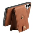 thumbnail image 3 of Dteck for MagSafe Wallet, 2 in 1 Detachable Back Phone Case for Samsung Galaxy S23, Durable PU Leather Wallet Case Cover Kickstand for Galaxy S23 Plus,Brown, 3 of 6