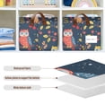 thumbnail image 5 of Ryvnso Cute Owls on Branch Storage Bins Large Basket Foldable Cube Toys Organizer with Handles 1 PC, 5 of 7