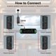thumbnail image 5 of Altavoces Bluetooth para exteriores Herdio 13,34 cm 600 W 4 altavoces, 5 of 7