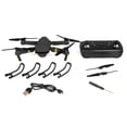 thumbnail image 1 of Drone plegable de cuatro ejes RC WiFi Quadcopter para niños juguete de avión de altura fija teledirigido, 4K kenally EL002036-04B, 1 of 2