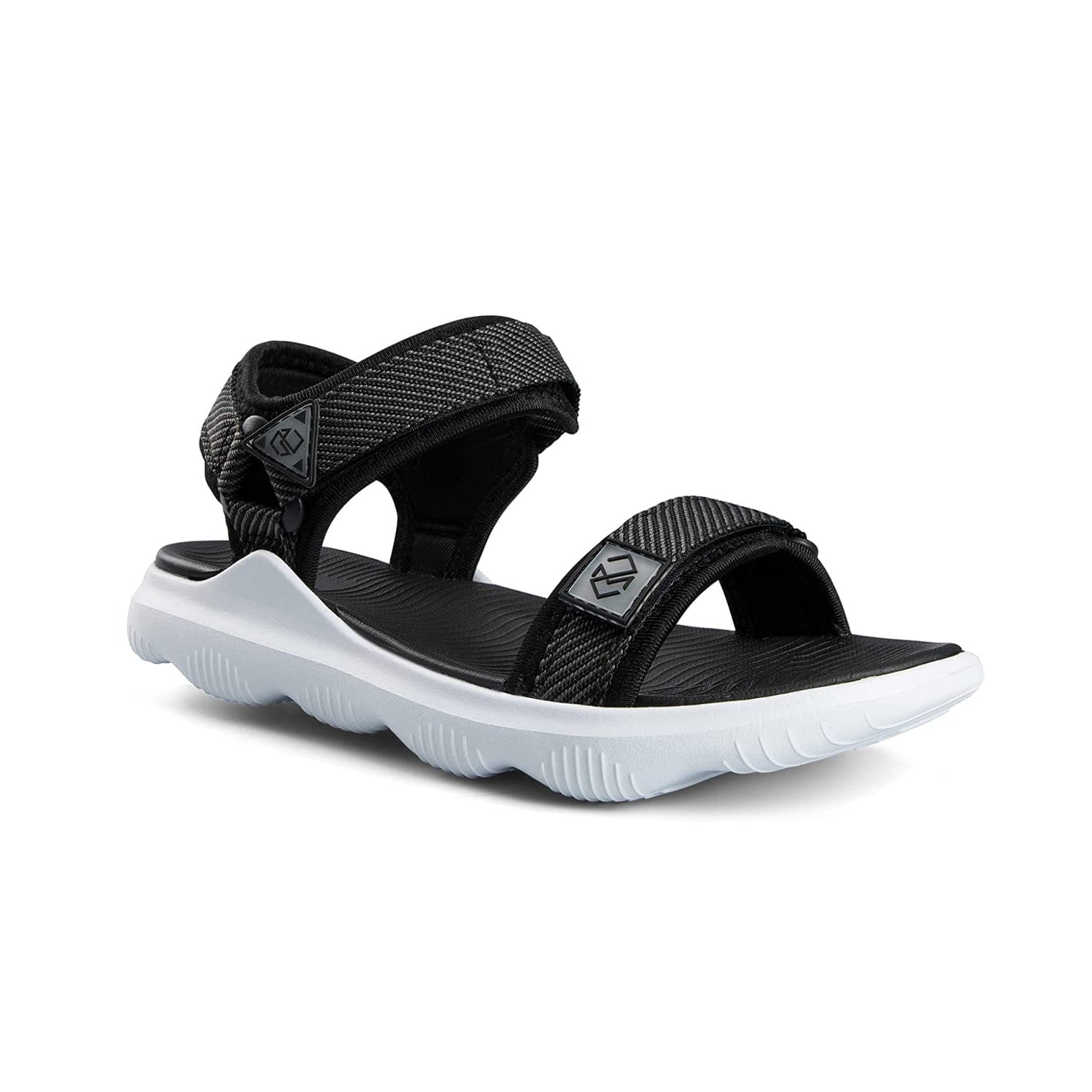 Mysoft Women Walking Sandals for Athletic Black Outdoor Sport Sandals ...