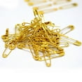 thumbnail image 2 of ZLight 100 Small Tiny Gold Metal Steel Mini Safety Pins 2cm 20mm gold 1Set, 2 of 6