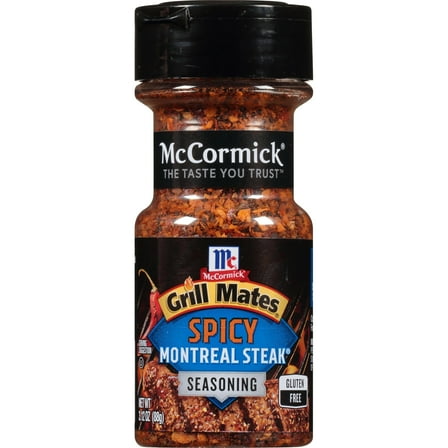 2 Pack - McCormick Grill Mates Spicy Montreal Steak Seasoning - 3.12 oz Packaging may vary