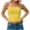 Yellow A, variant on Mgmyaa Women's Casual Tube Top Square Neckline Pull-On Stretchable Skinny Solid Color for Casual