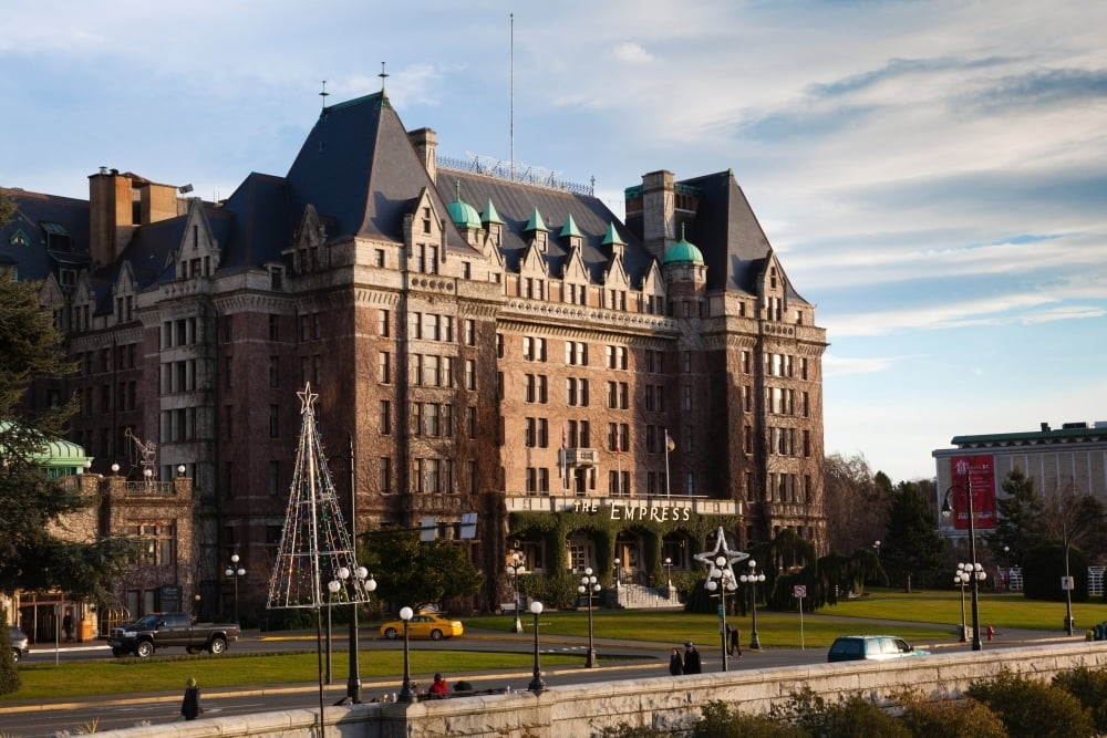 Empress Hotel Victoria Vancouver Island British Columbia Canada Poster Print by Panoramic Images