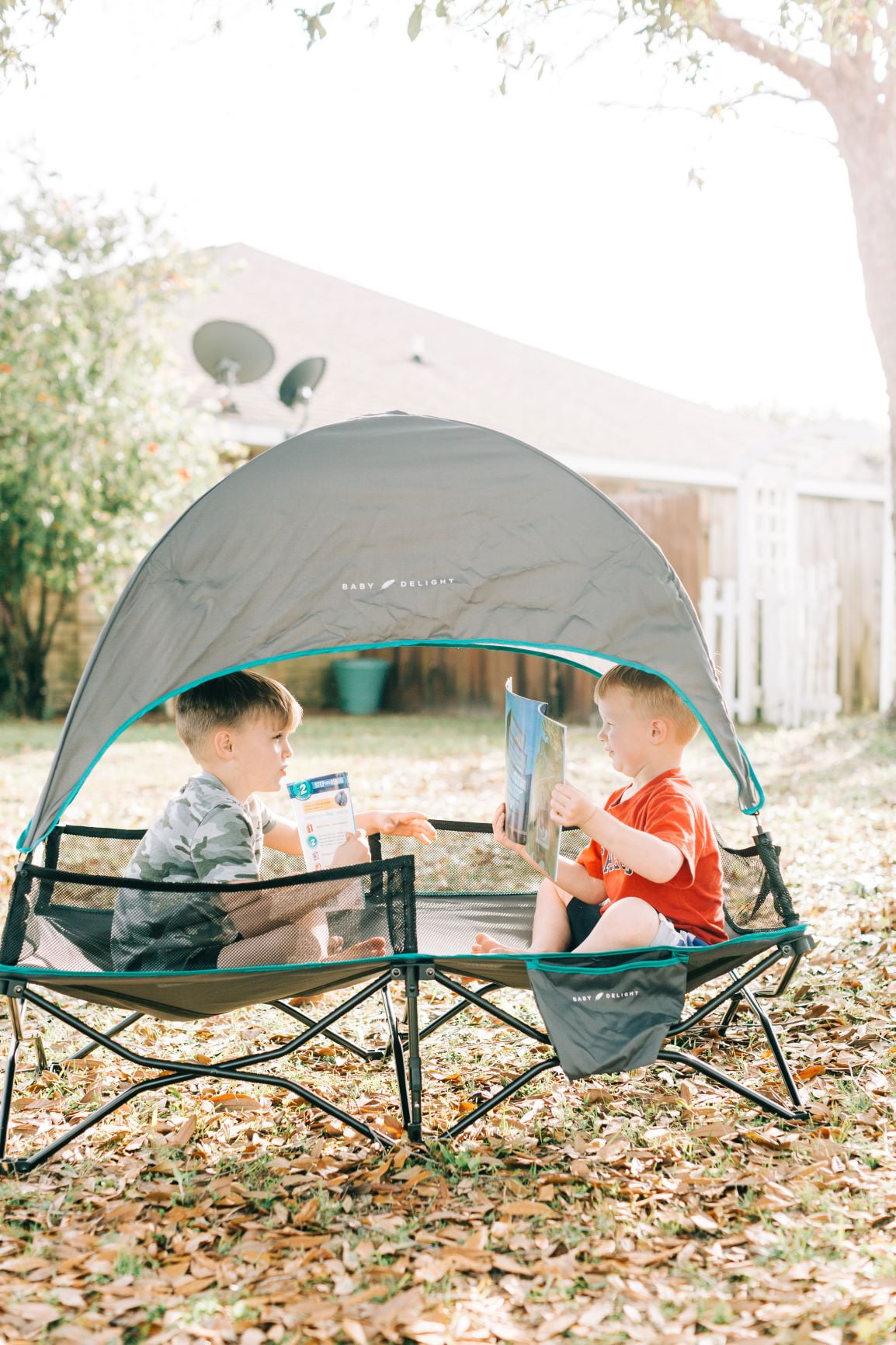 baby delight go with me bungalow deluxe portable travel cot