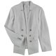 thumbnail image 1 of Tahari Chaqueta con doble botonadura sintética para mujer, gris, 12P, 1 of 2