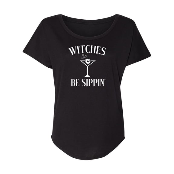 Witches Be Sippin' Womens Dolman Tee