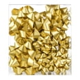 thumbnail image 4 of Surtido de lazos de regalo WRAPAHOLIC Matte Gold (12 lazos), 4 of 6