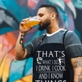thumbnail image 4 of Funny Aprons For Men,Birthday Gifts for Dad，Mens Apron,Fathers Day Cooking BBQ Chef Grilling Apron, 4 of 5