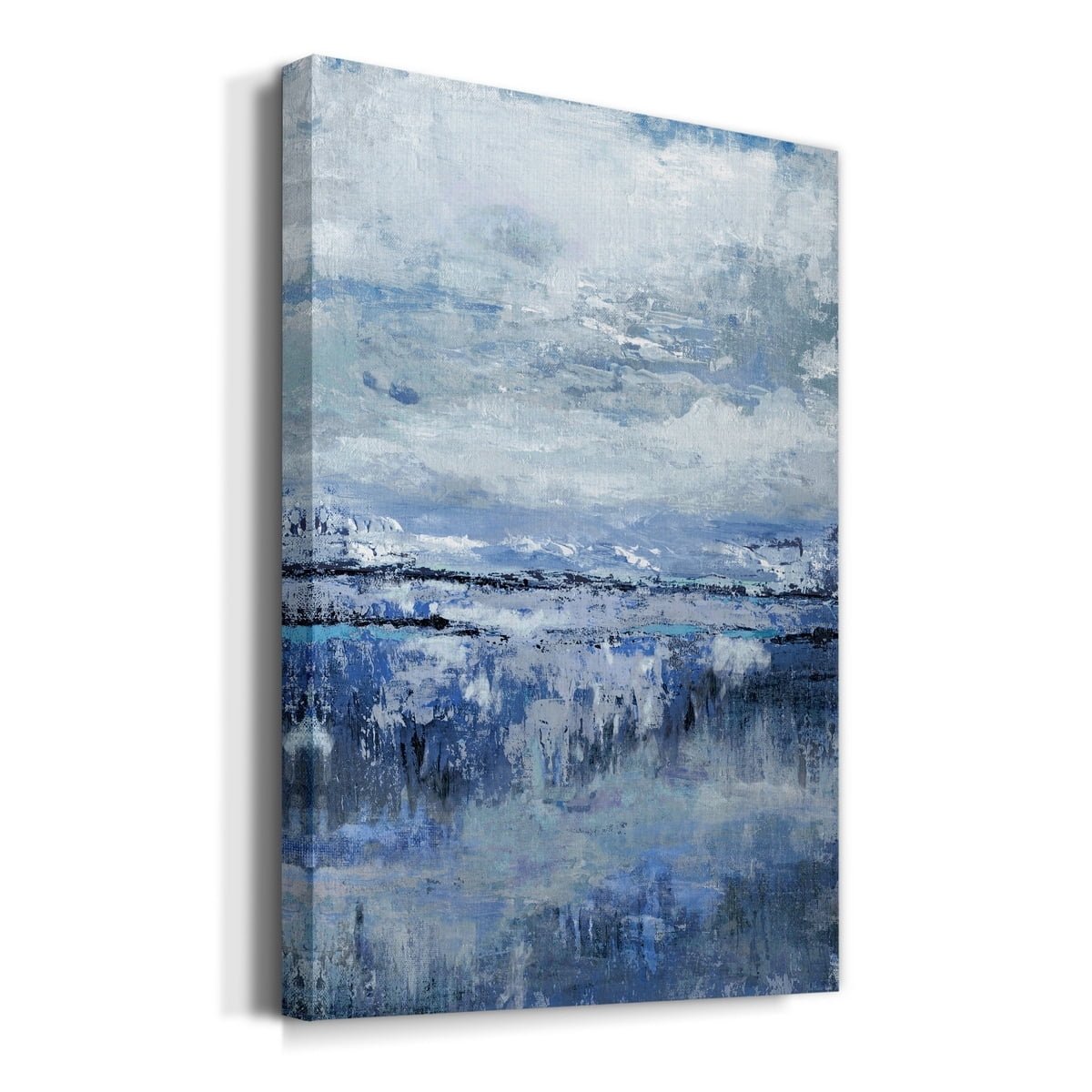 Coastal Indigo Premium Gallery Wrapped Canvas - Ready to Hang - 24 x 36