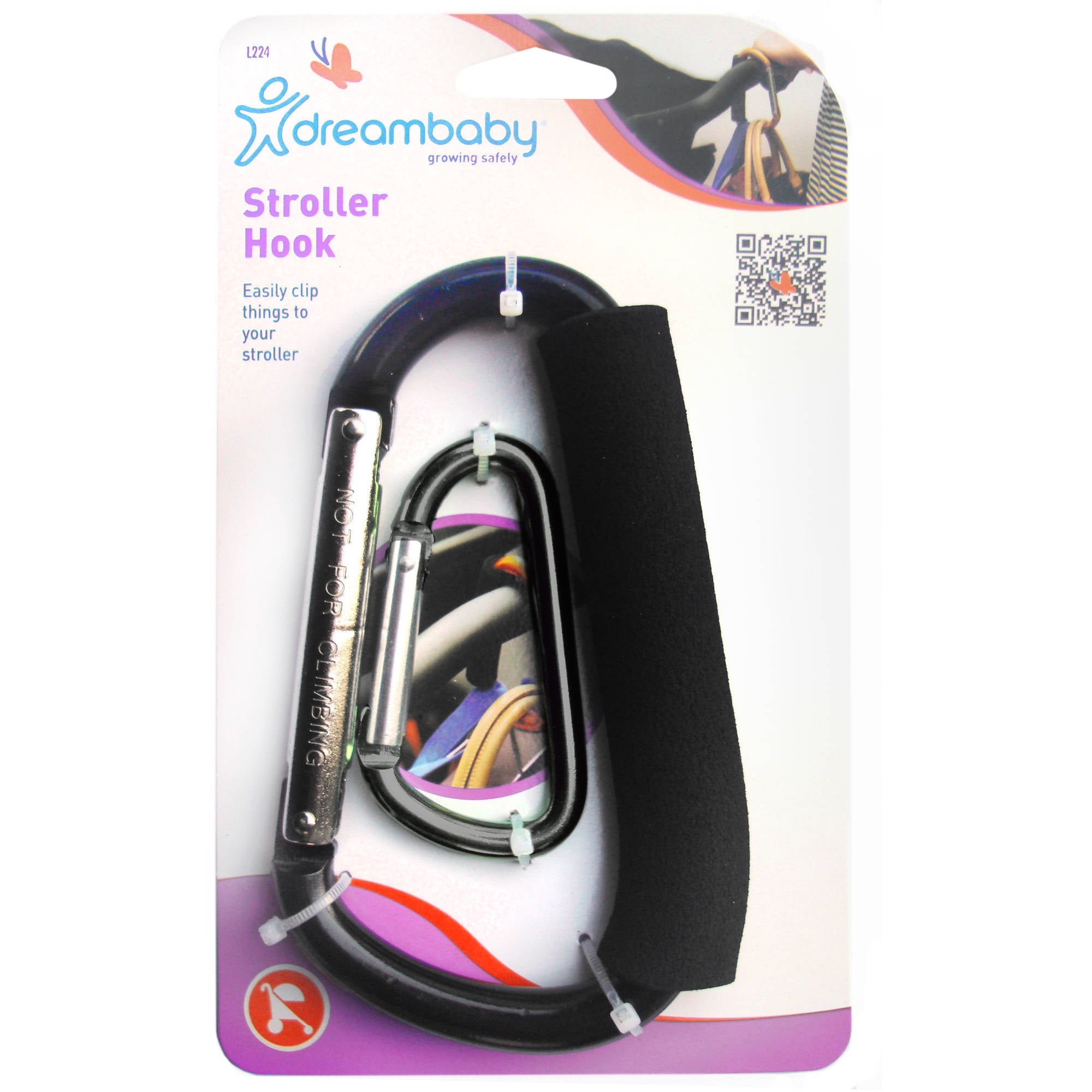 Pram Hook Baby Stroller Hooks Shopping Bag Clip Carrier Pushchair Hanger tech FJ 