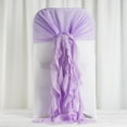 Efavormart 1 Set Lavender Premium Designer Curly Willow Chiffon Chair ...