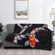 thumbnail image 2 of Fotbe Tricolor Koi Fish Trio Manta de Franela con Estampado, Manta Ultrasuave para Cama, Sofá, Auto, Hipoalergénica y Antibolitas-40"x30", 2 of 6