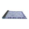 thumbnail image 2 of Ahgly Company Indoor Round Oriental Blue Modern Area Rugs, 6' Round, 2 of 4