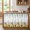 White, variant on Cabinet Curtains 35"W x 35"L, Eucalyptus Leaves Sink Skirt for Bathroom Kitchen Self Adhesive, Yellow Sunflower Lavender Farmhouse Desk Privacy Short Curtain for Under Sink Classroom Closet