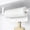 White, variant on Paper Towel Holder Under Cabinet - Stainless Steel Paper Towel Holder Wall Mount, Self-Adhesive or Drilling, Silver Towel Rack for Kitchen Organization and Storage, Kitchen Paper Roll Holder