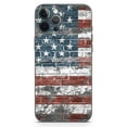 thumbnail image 2 of DesignSkinz Vintage USA Flag Full-Body Skin Decal Wrap Cover for iPhone 14 Pro Max, 2 of 9